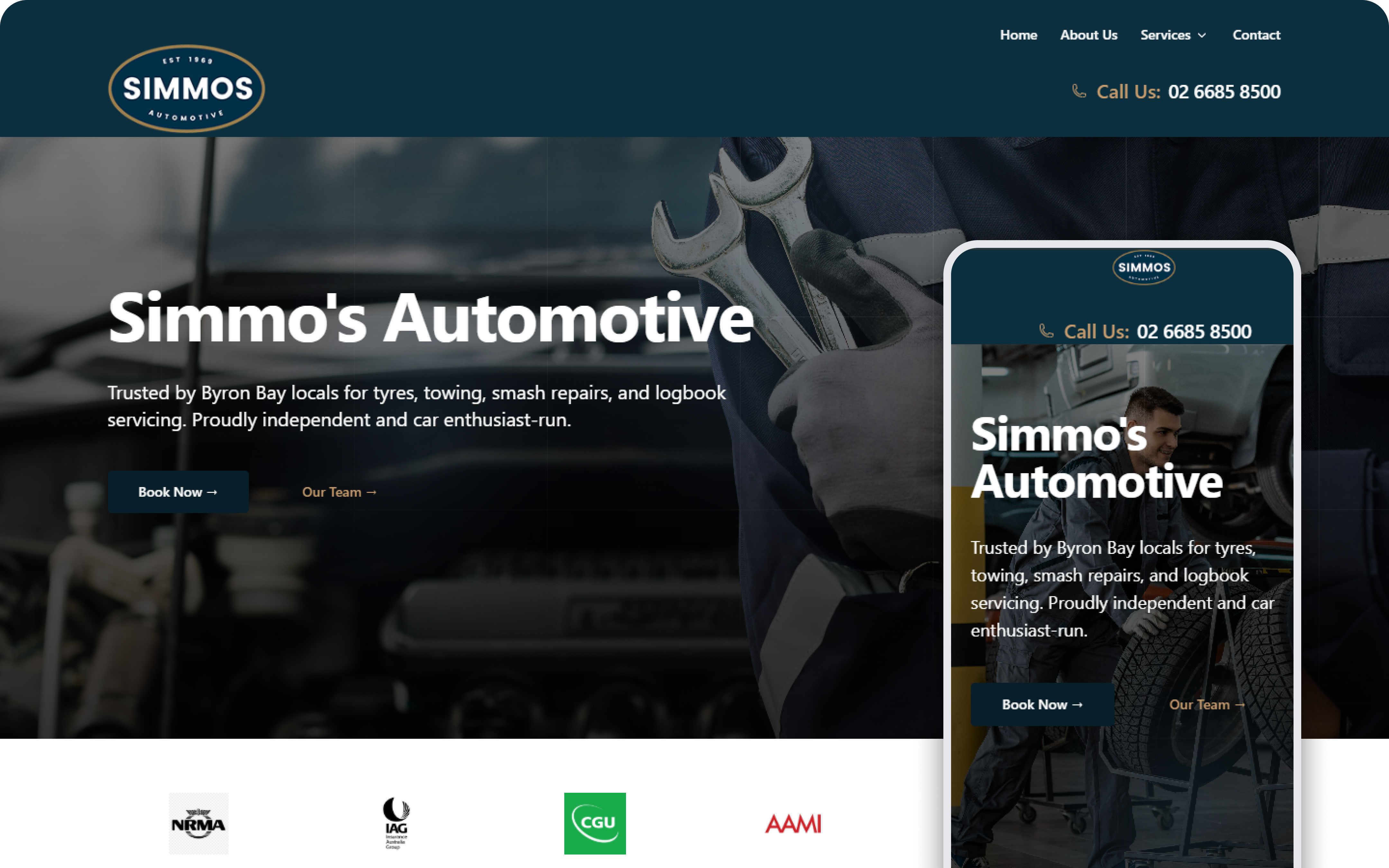 Simmos Automotive showcase