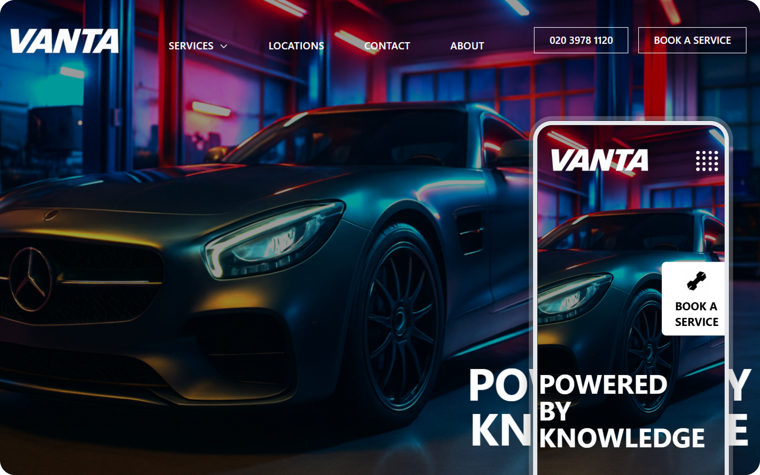 Vanta Motors showcase